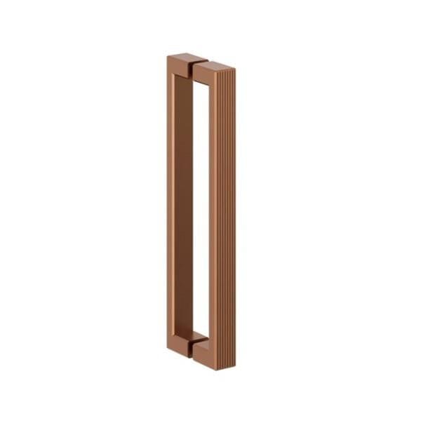Crosswater Shower Door Handle Brushed Bronze / Fluted Crosswater Asura 8mm Shower Door Handle