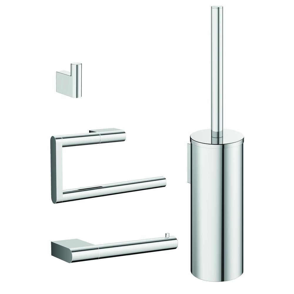 Crosswater Accessory Set Chrome Crosswater MPRO Wall Mounted Accessory Set