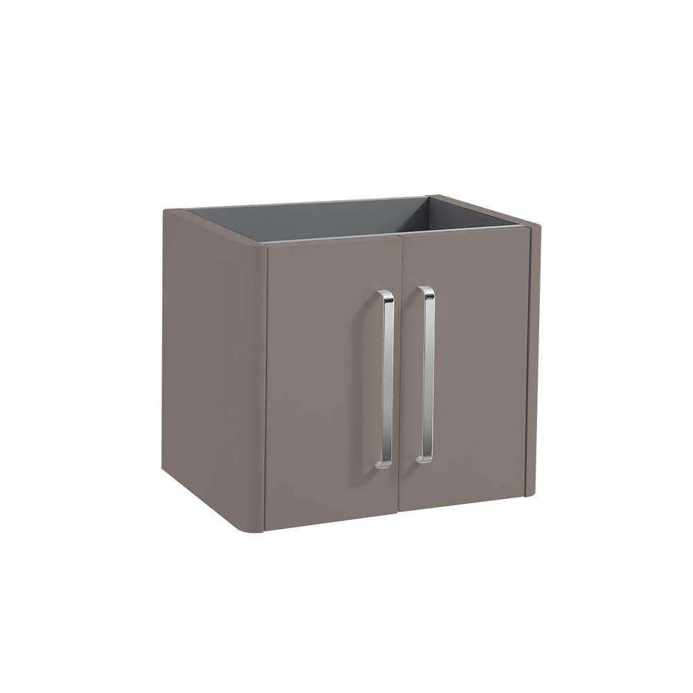 Imex Wall Mounted Vanity Unit Imex Suburb Wall Mounted 600mm Double Door Vanity Unit with Basin