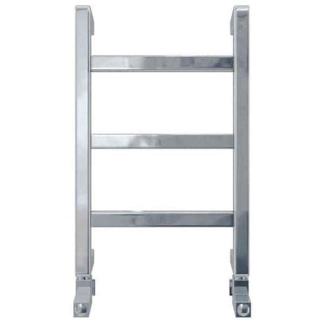 Vogue Designer Towel Radiators 620 x 450 / Dual Fuel Vogue Boxa Straight Designer Towel Radiator in Chrome