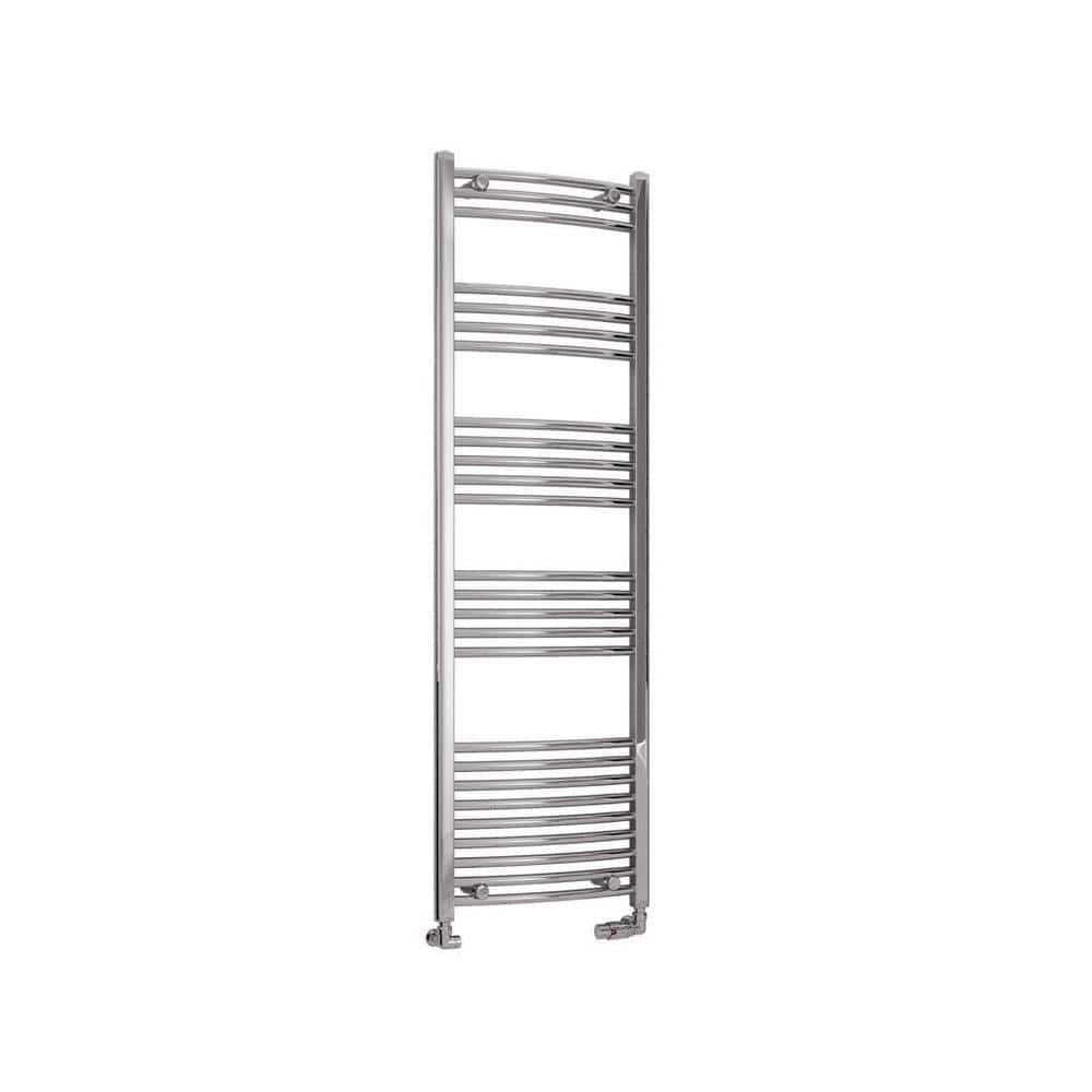 Eastbrook Ladder Rail Eastbrook Wendover Curved Vertical Heated Towel Rail in Chrome