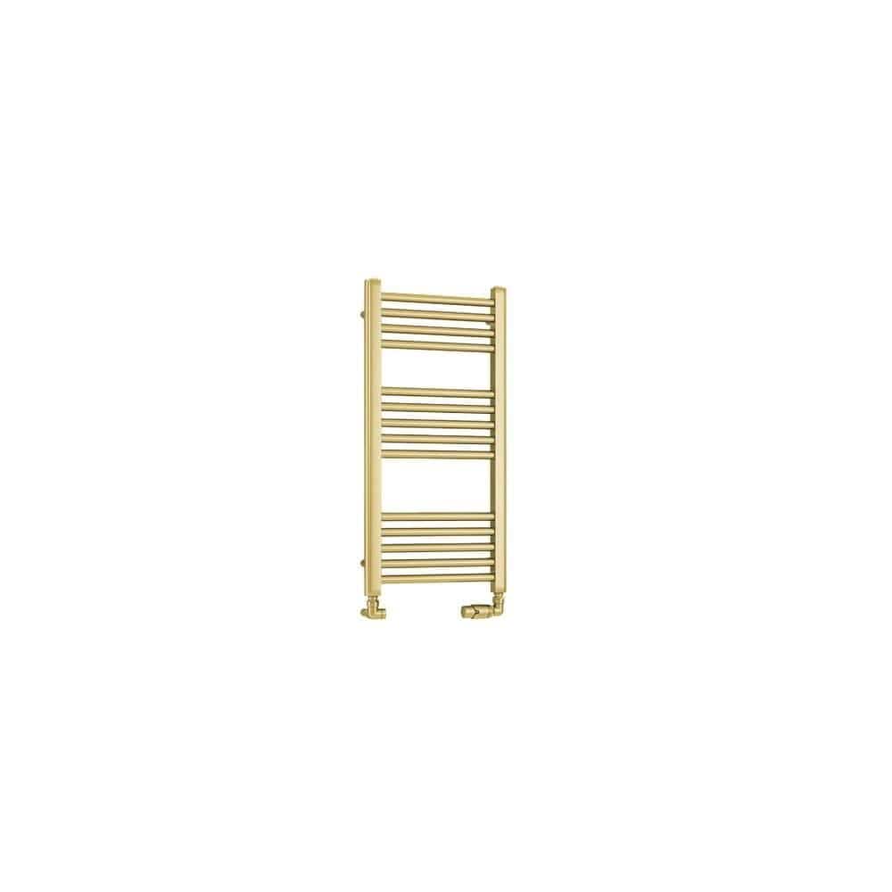Eastbrook Wendover Straight Heated Towel Rail in Brushed Brass