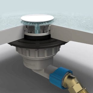 Villeroy & Boch Double Ended Bath Villeroy & Boch Subway 3.0 Double Ended Quaryl Bath with SilentFlow