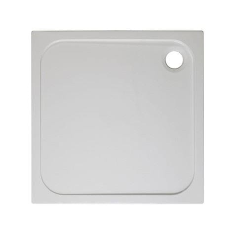 Crosswater Square Shower Tray 760 x 760mm Crosswater Square 45mm Stone Resin Shower Tray
