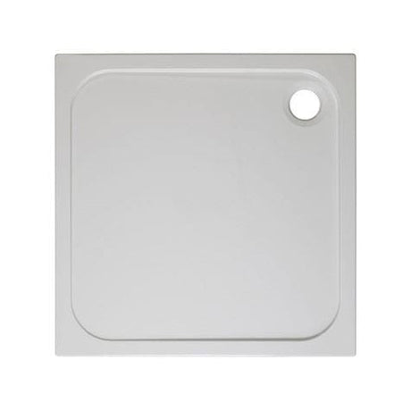 Crosswater Square Shower Tray 760 x 760mm Crosswater Square 45mm Stone Resin Shower Tray