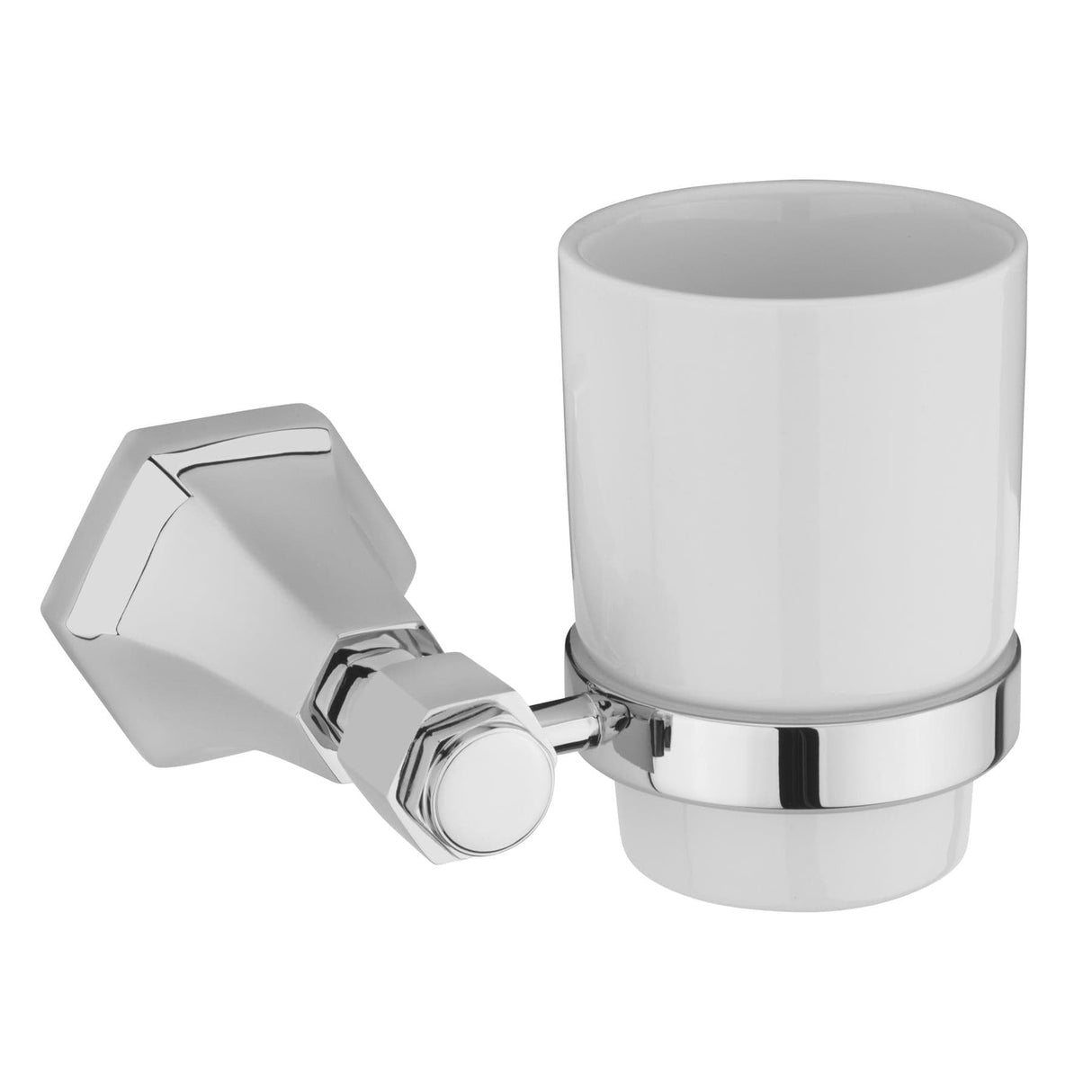 Sagittarius Toothbrush holder Sagittarius Fitzgerald Tumbler and Holder in Chrome