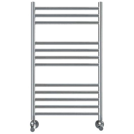 Vogue Ladder Rail 800 x 500 / Central Heating Vogue Chube Straight Ladder Rail in Polished Stainless Steel