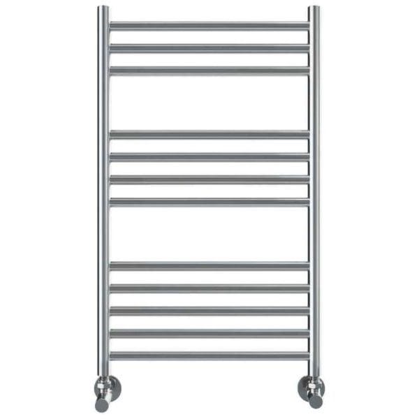 Vogue Ladder Rail 800 x 500 / Electric Only Vogue Chube Straight Ladder Rail in Polished Stainless Steel