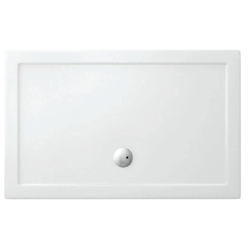 Crosswater Rectangle Shower Tray 800 x 1500mm Crosswater 35mm Acrylic Rectangle Shower Tray