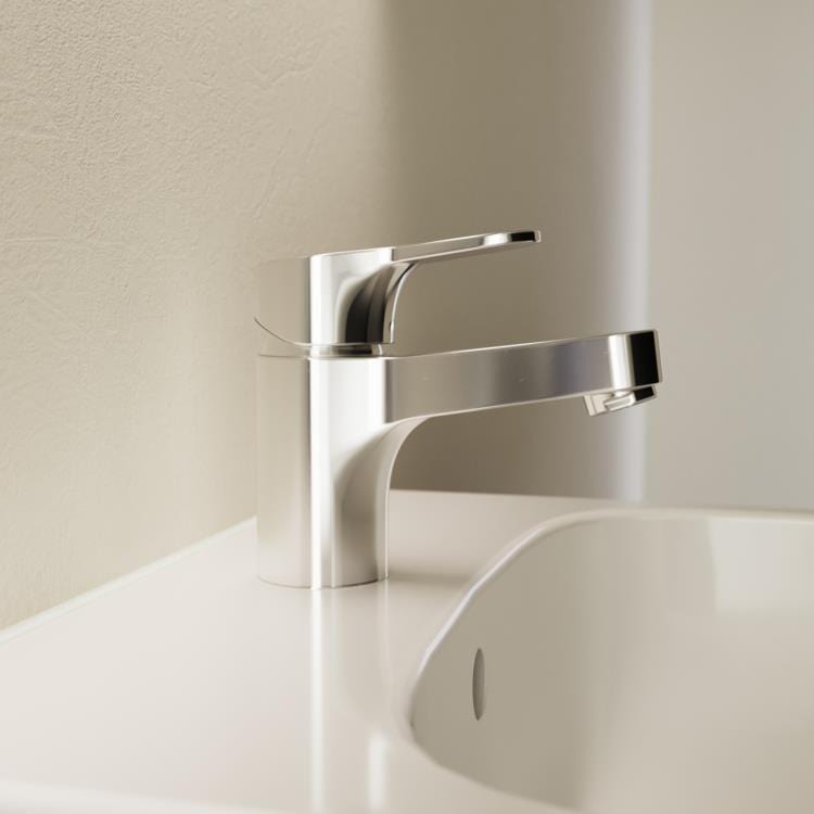 Ideal Standard Cloakroom Tap Ideal Standard Cerabase Single Lever Mini Basin Mixer Tap with Clicker Waste in Chrome