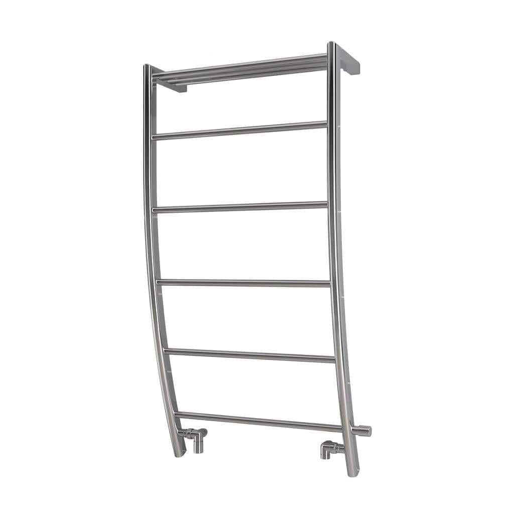 Eastbrook Ladder Rail 1200 x 600mm / Dual Fuel Eastbrook Biava Corinium Designer Radiator in Chrome
