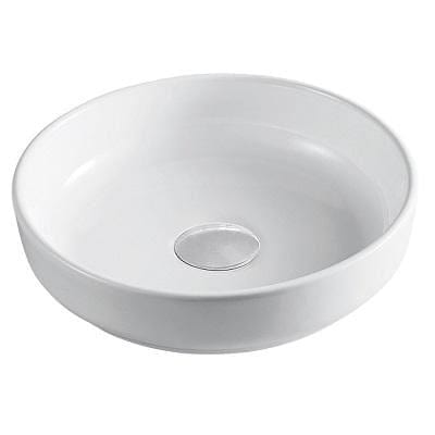 Imex Countertop Basin Imex Alma Round Countertop Basin - 400mm - White