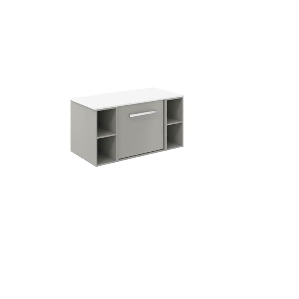 Crosswater Infinity Wall Mounted Vanity Unit with Worktop