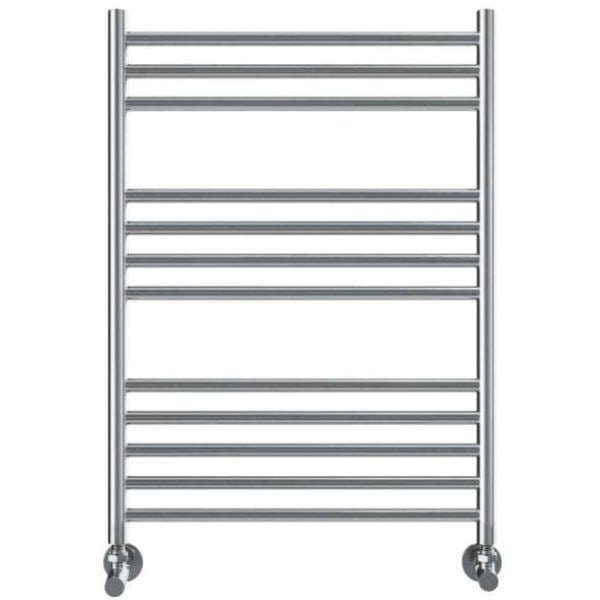 Vogue Ladder Rail 800 x 600 / Central Heating Vogue Chube Straight Ladder Rail in Polished Stainless Steel