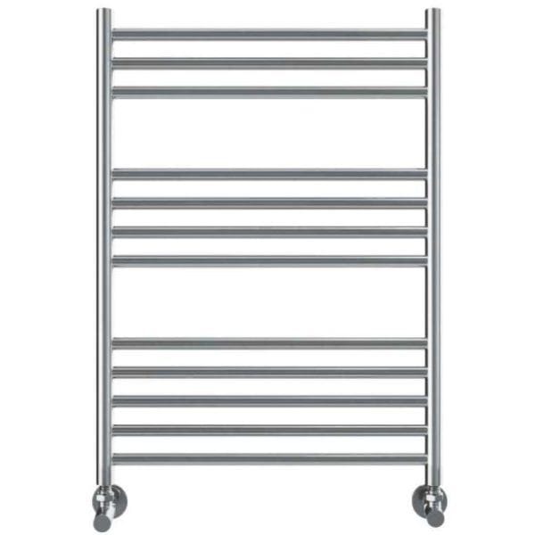 Vogue Ladder Rail 800 x 600 / Central Heating Vogue Chube Straight Ladder Rail in Polished Stainless Steel