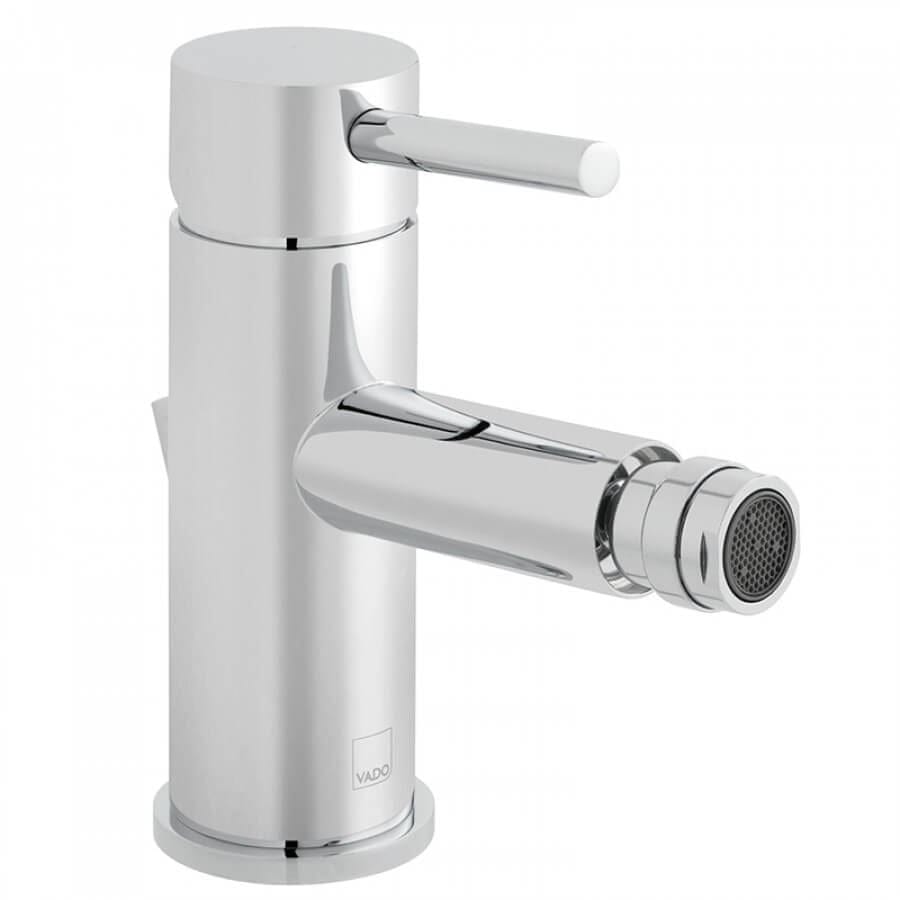 VADO Bidet Tap Vado Zoo Mono Bidet Mixer Tap with Pop-Up Waste in Chrome