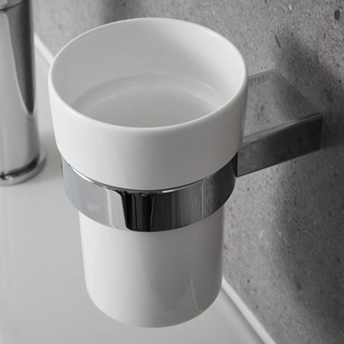 Miller Toothbrush Holder Miller Boston Orlando Tumbler Holder in Chrome
