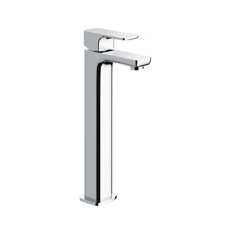 Imex Mono Basin Tap Imex Blade Tall Single Lever Basin Mixer Tap with Universal Clicker Waste