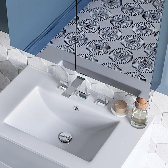 Crosswater 3 Tap Hole Basin Set Crosswater Limit 3 Hole Basin Mixer Tap