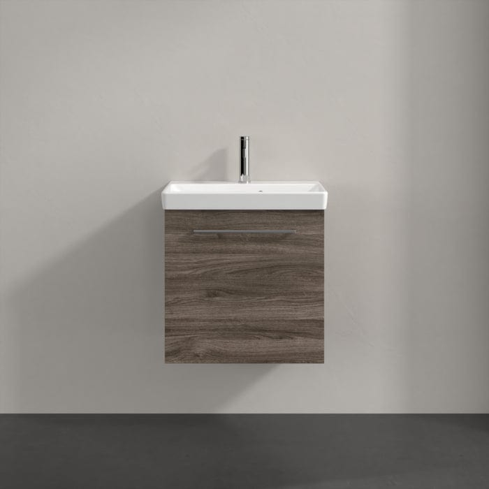 Villeroy & Boch Wall Mounted Vanity Unit Villeroy & Boch Avento Wall Hung Vanity Unit 530mm One Door with Basin