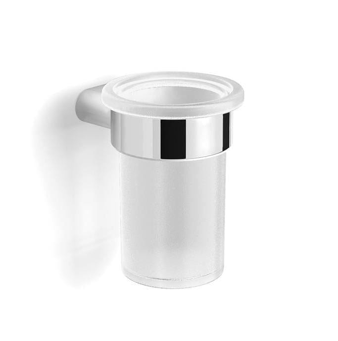 HIB Toothbrush Holder HIB Pico Wall Mounted Tumbler in Chrome