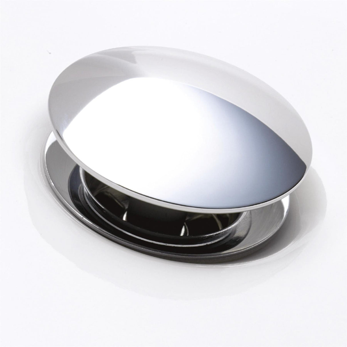 Heritage Bath Waste Chrome Heritage Push Button Bath Waste