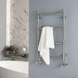 Vogue Ladder Rail Vogue Pure Straight Designer Towel Radiator in Chrome