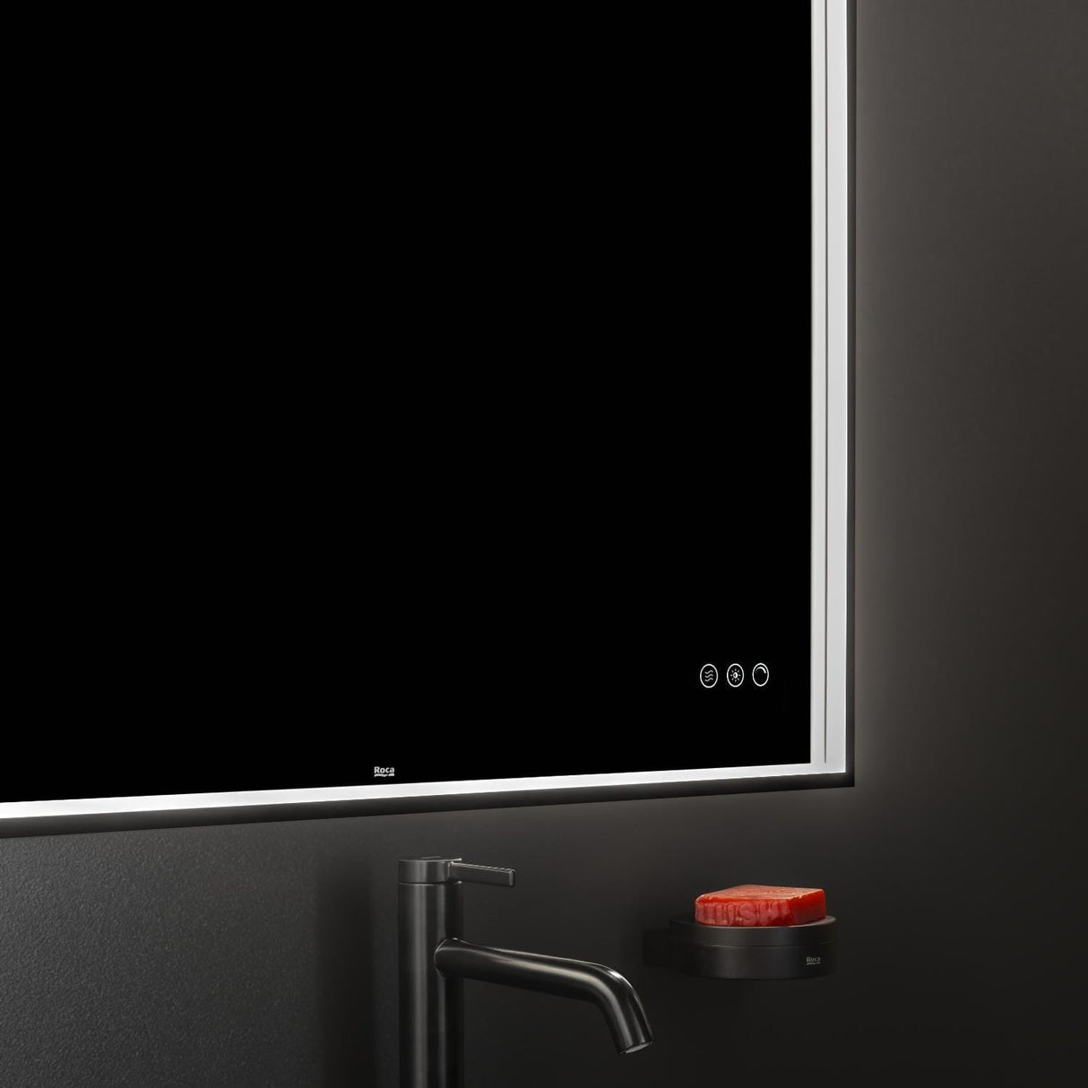 Roca Illuminated Mirror Roca Mirai Comfort LED Illuminated Mirror with Perimeter Lighting