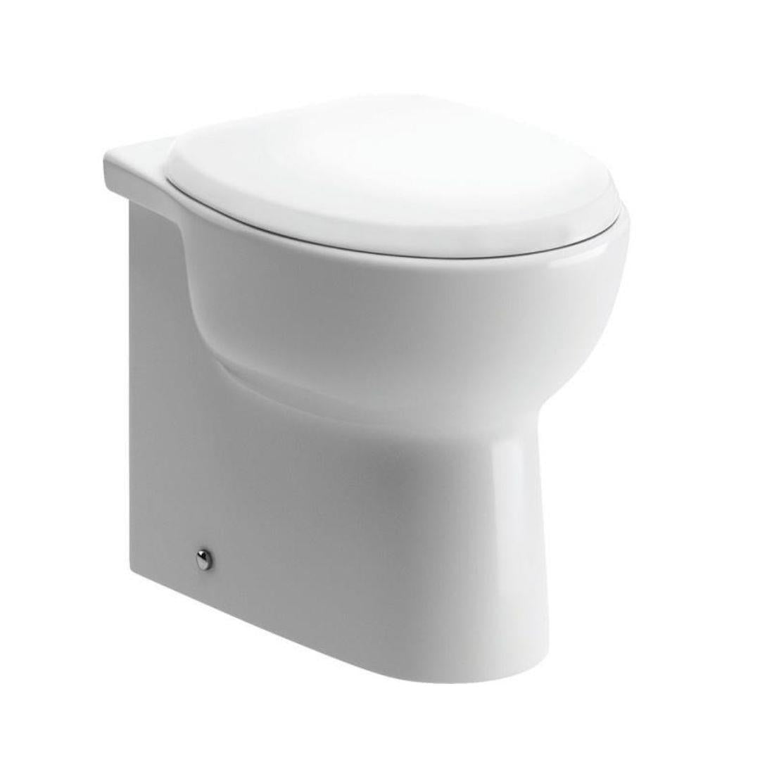 Aquarius Willow Short Projection Back To Wall Toilet With Soft Close Seat