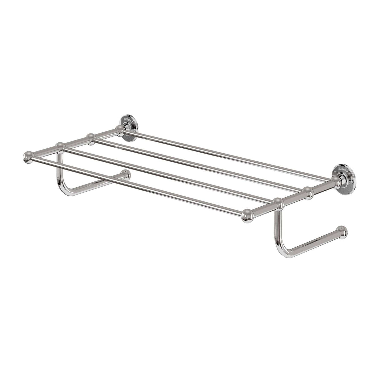 Burlington Towel Rails and Rings Burlington Traditional Towel Rack in Chrome