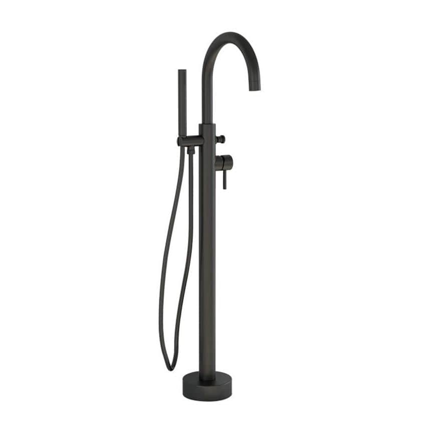 Imex Freestanding Bath Filler Imex Ravine Floor Standing Bath Shower Mixer with Hose and Handset