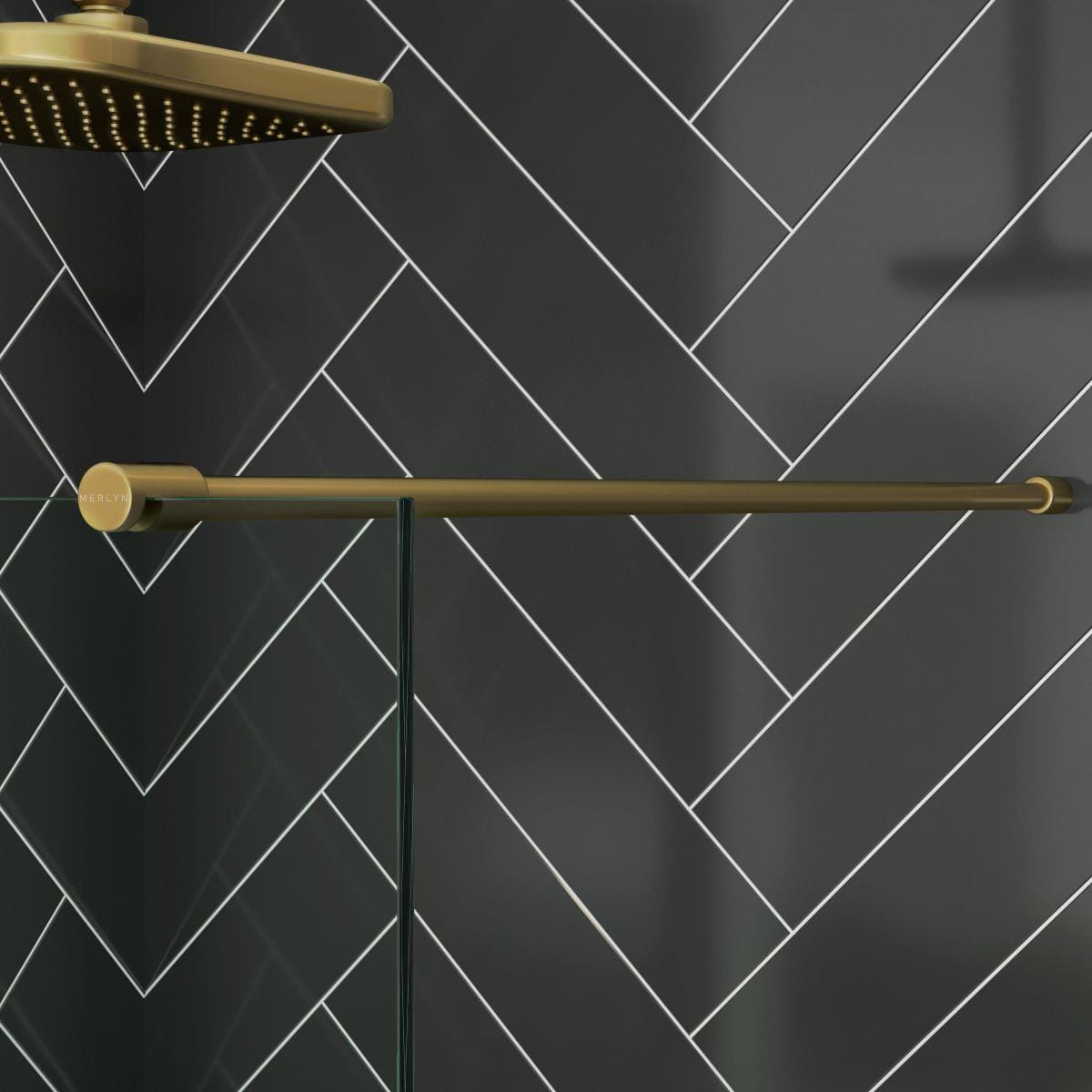 Merlyn Wetroom Panel Merlyn 8mm Wet Room Glass Panel