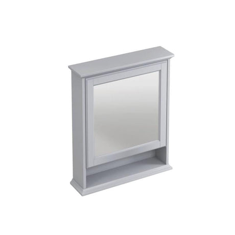 Burlington Mirrored Cabinet Classic Grey Burlington Mirror Cabinet - 600mm Wide