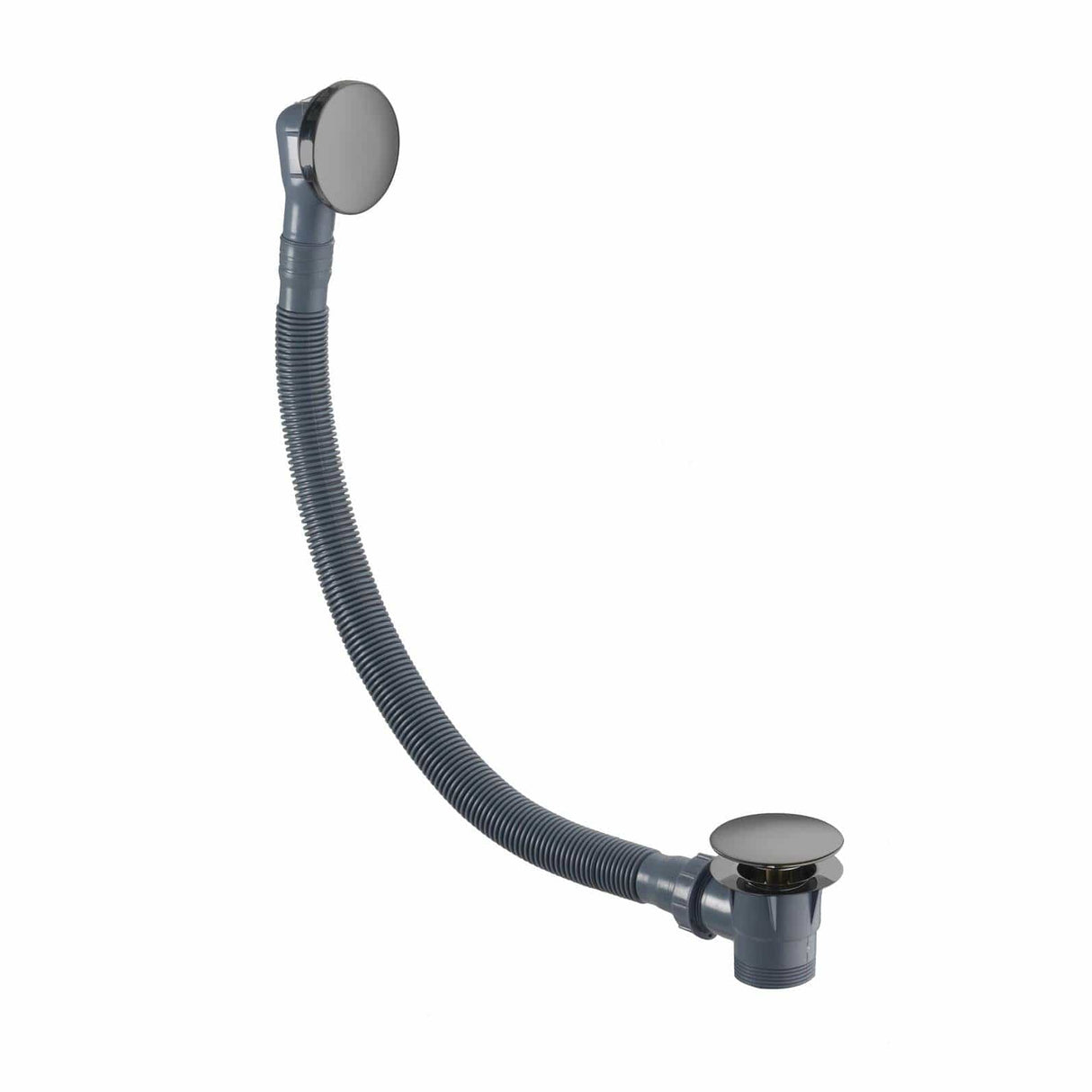 Flova Bath Waste Gun Metal Flova Bath Clicker Waste