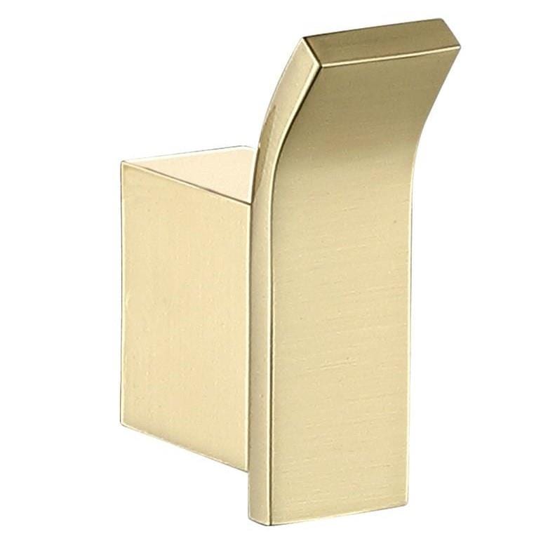 Aquarius Bathrooms Robe Hook Brushed Brass Aquarius FT Robe Hook
