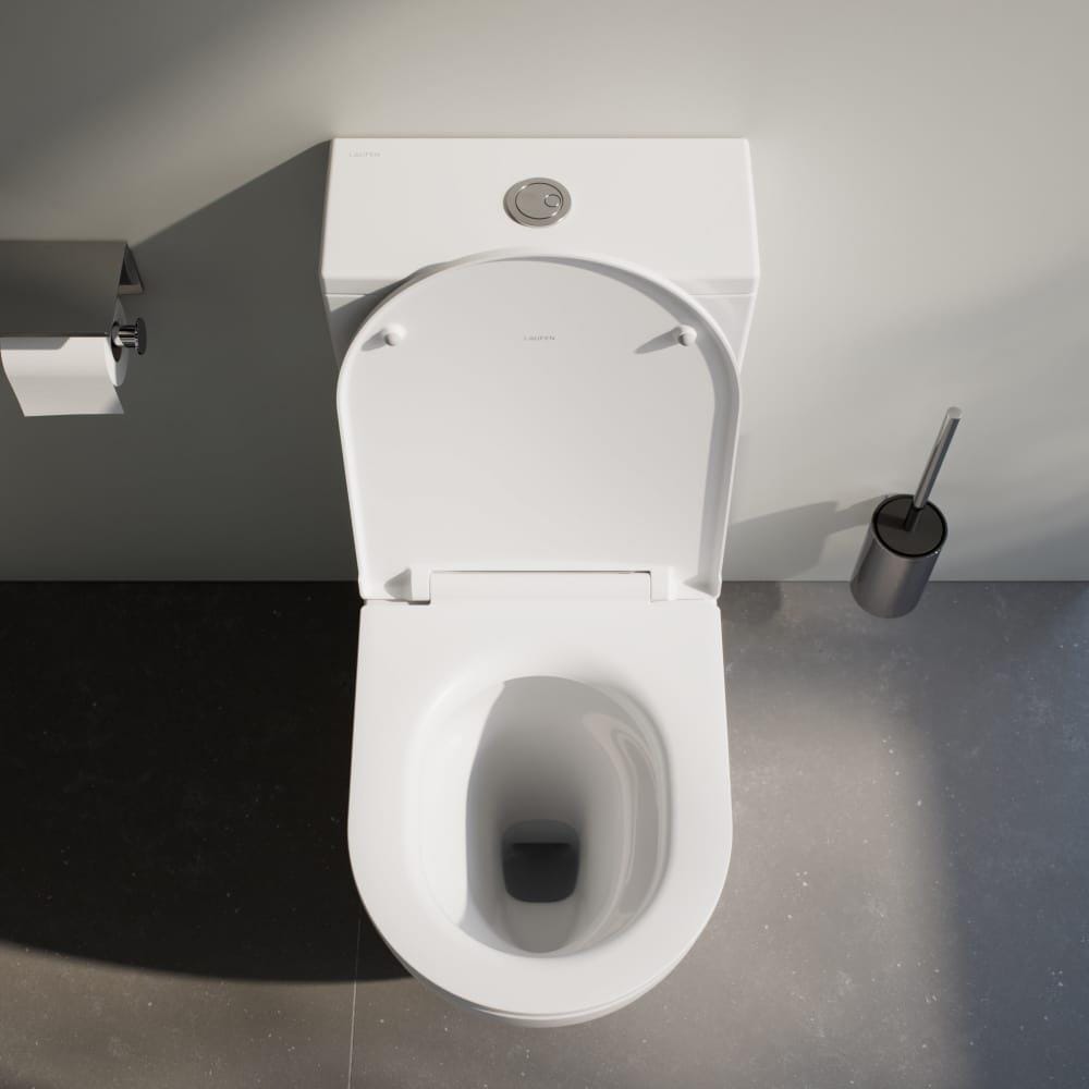 Laufen Toilet Seat Laufen Pro Slimline Soft Close, Quick Release Toilet Seat