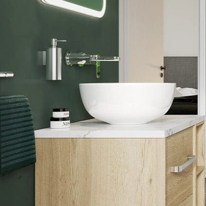 Crosswater Soap Dispenser Crosswater MPRO Wall Soap Dispenser in Chrome