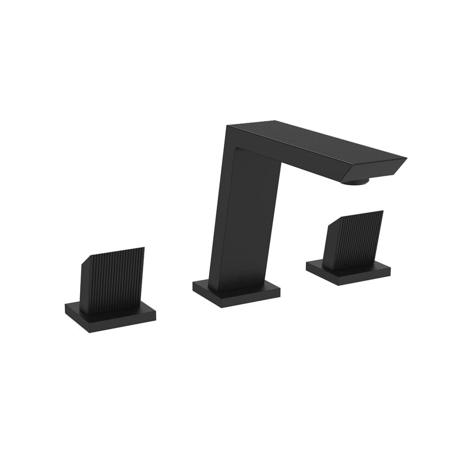 Crosswater 3 Tap Hole Basin Set Matt Black Crosswater Limit 3 Hole Basin Mixer Tap