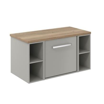 Crosswater Wall Mounted Vanity Unit Crosswater Infinity Wall Mounted Vanity Unit with Worktop