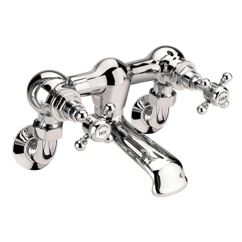 Imperial Bath Mixer Imperial Lichfield Wall Mounted Bath Filler - Chrome - ZLICWMFILLCP