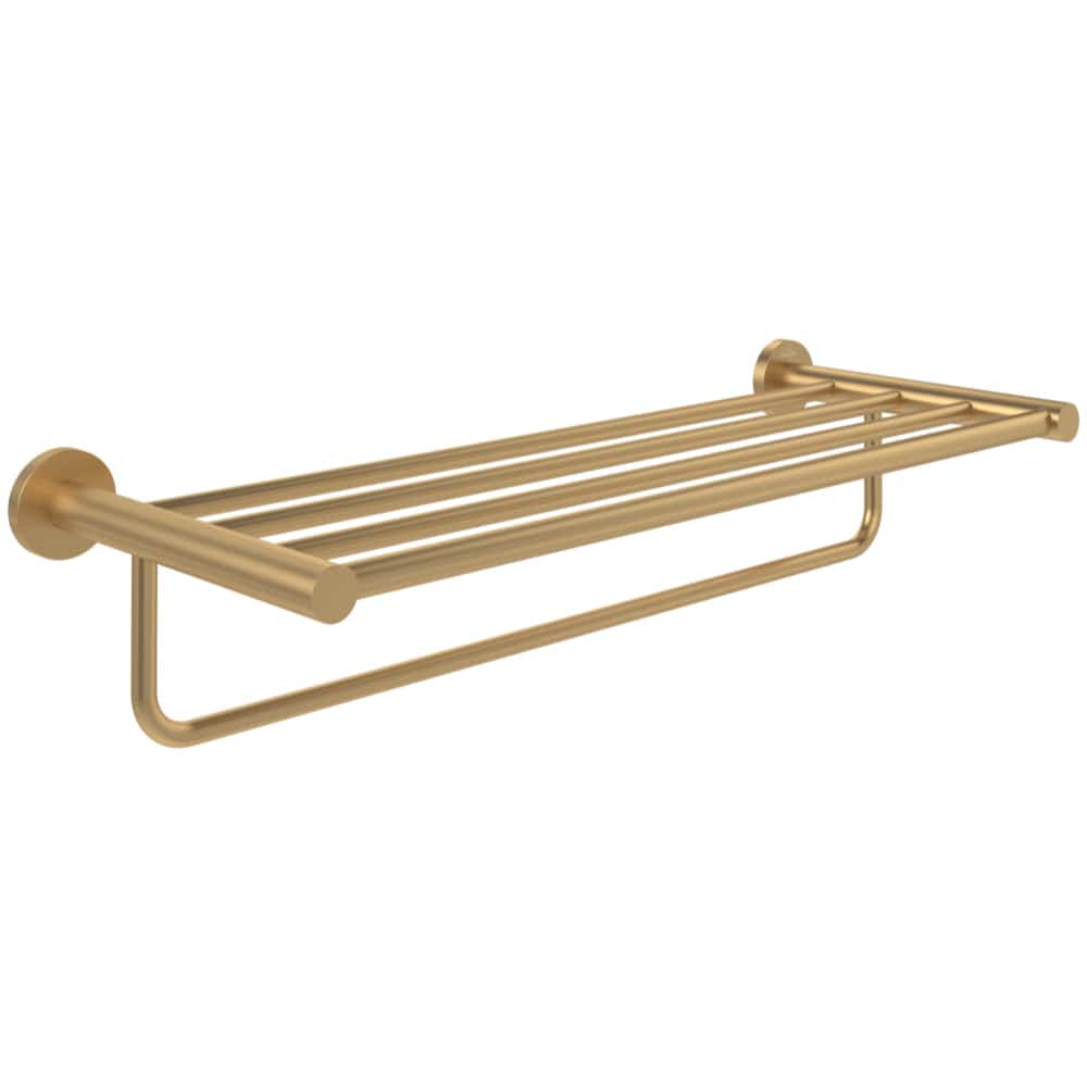 Villeroy & Boch Shelf Brushed Gold Villeroy & Boch Elements - Tender Towel Rack