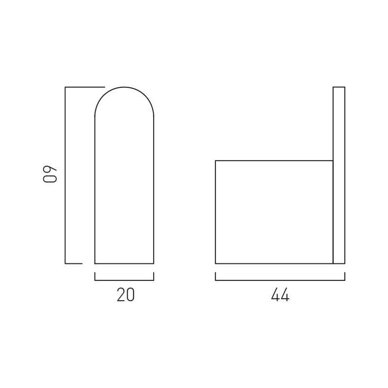 Vado Robe Hook Vado Photon Robe Hook in Chrome