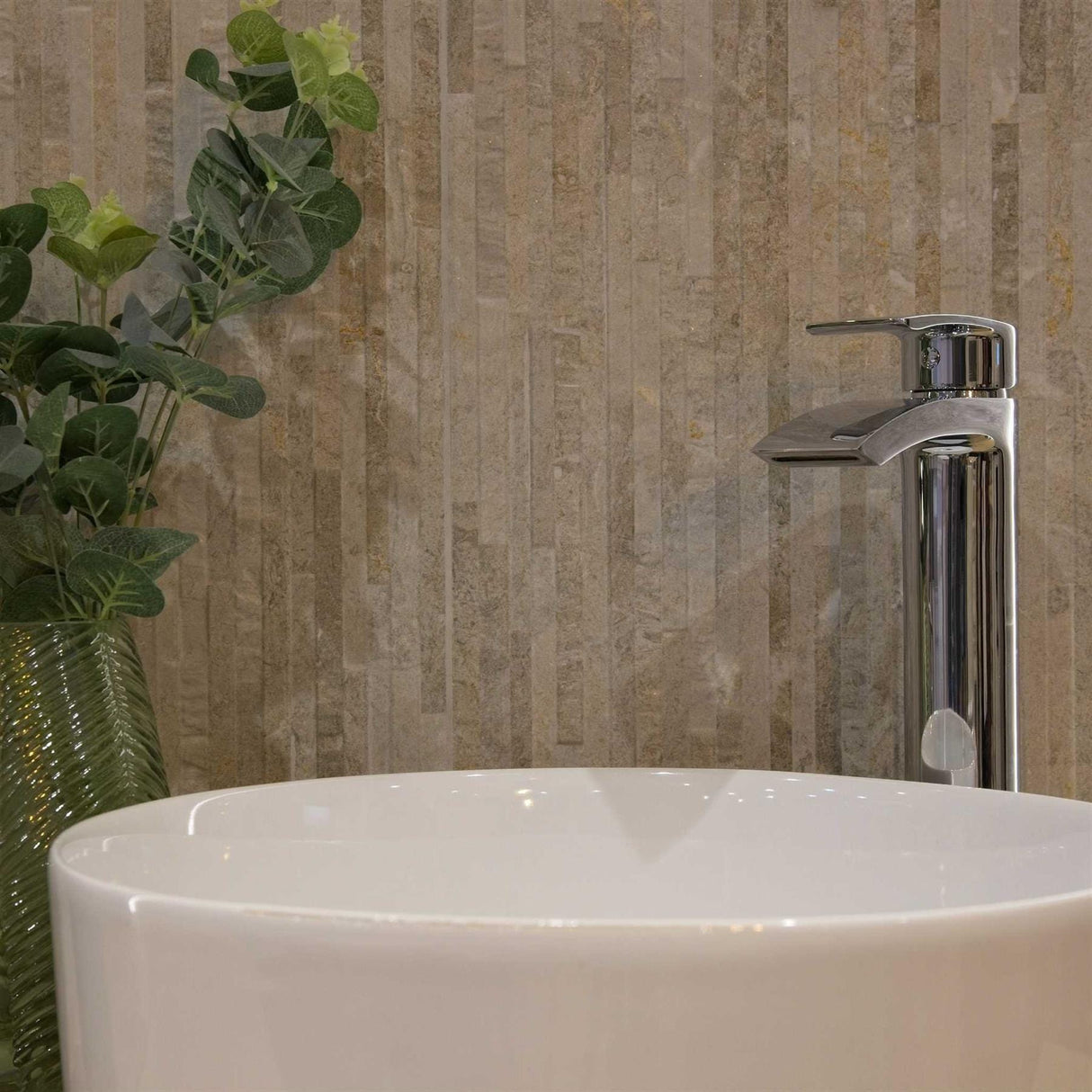 Aqaurius Mono Basin Tap Chrome Aquarius Arc Tall Mono Basin Mixer Tap