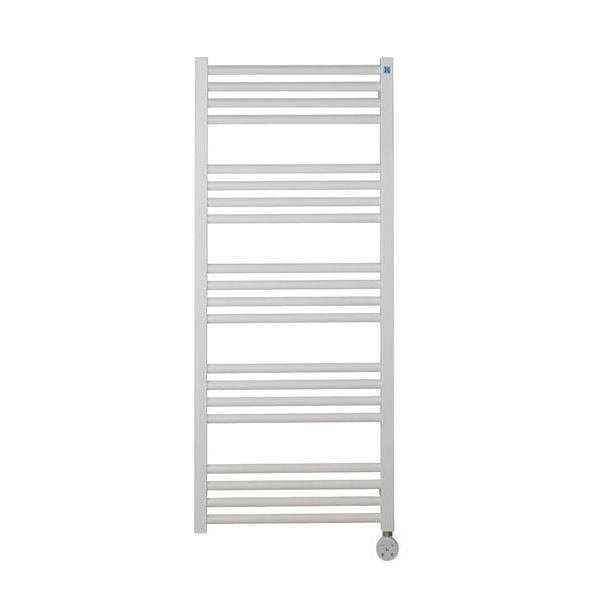 Crosswater Ladder Rail 1140 x 480mm / Electric Only Crosswater MPRO Designer Vertical Towel Radiator in Matt White