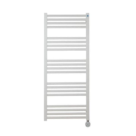 Crosswater Ladder Rail 1140 x 480mm / Electric Only Crosswater MPRO Designer Vertical Towel Radiator in Matt White