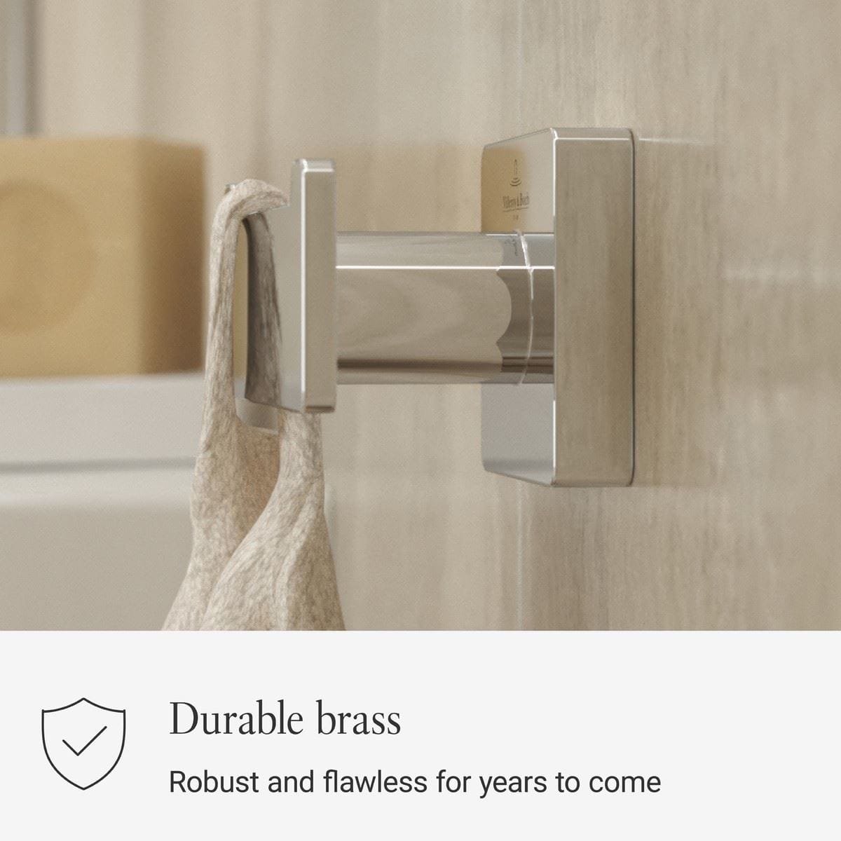 Villeroy & Boch Robe Hook Villeroy & Boch Elements - Striking Double Towel Hook