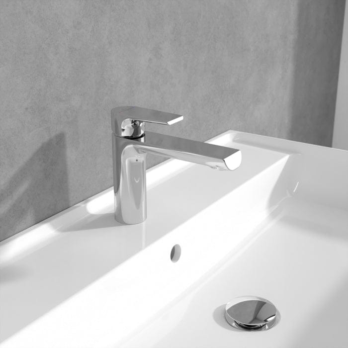 Villeroy & Boch Mono Basin Tap Villeroy & Boch Liberty Single Lever Basin Mixer Tap with Pop-Up Waste in Chrome