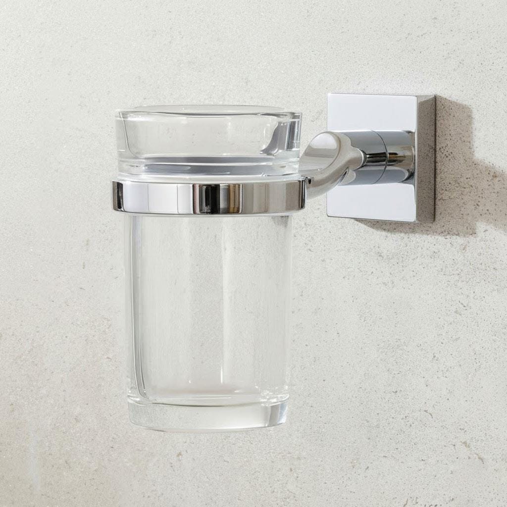 Miller Toothbrush Holder Miller Atlanta Tumbler and Holder in Chrome