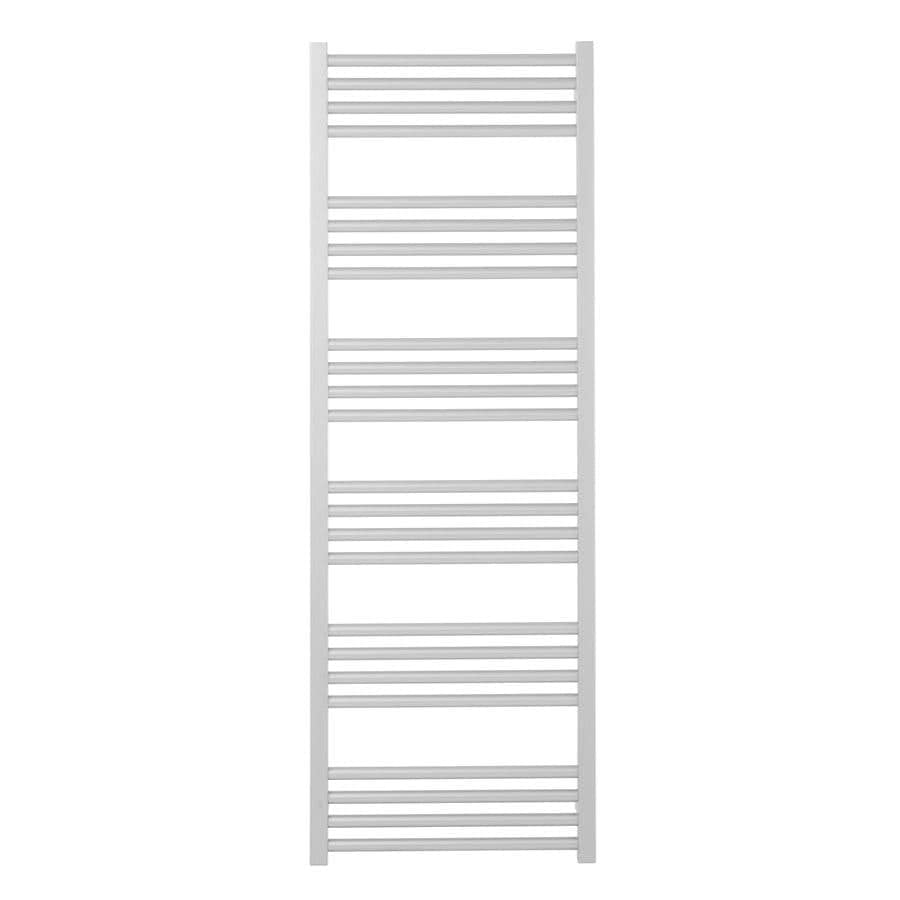 Crosswater Ladder Rail 1380 x 480mm / Dual Fuel Crosswater MPRO Designer Vertical Towel Radiator in Matt White