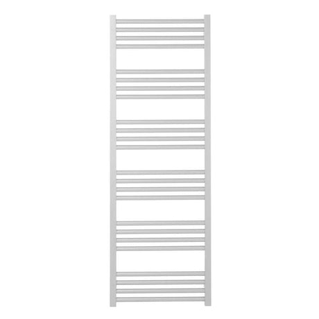 Crosswater Ladder Rail 1380 x 480mm / Dual Fuel Crosswater MPRO Designer Vertical Towel Radiator in Matt White